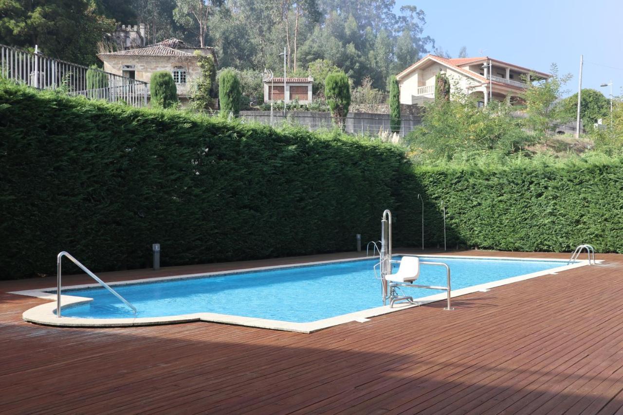 Ladeira Apartment Baiona Bagian luar foto