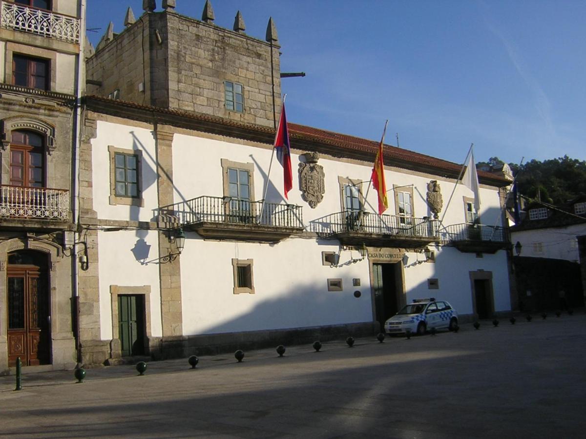 Ladeira Apartment Baiona Bagian luar foto