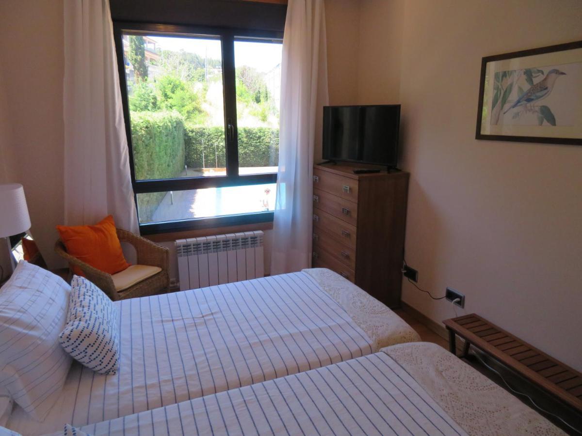 Ladeira Apartment Baiona Bagian luar foto