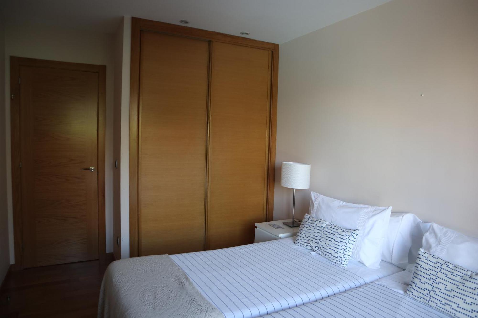 Ladeira Apartment Baiona Bagian luar foto