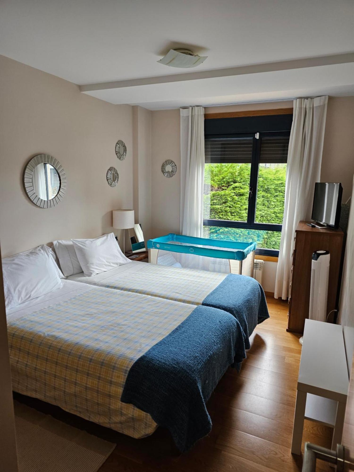 Ladeira Apartment Baiona Bagian luar foto
